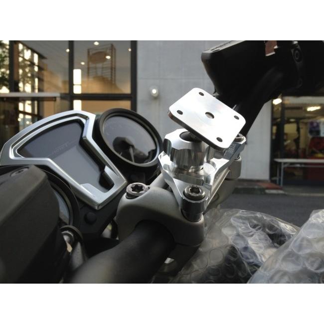 AELLA アエラ ナビゲーションステー デイトナマウント用 (BMW R12) カラー：ブラック R12 nineT BMW その他各種電子機器マウント・オプション・補修部品 | AELLA | 01