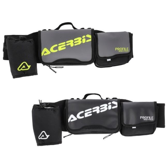 ACERBIS アチェルビス PROFILE LOGO WAIST PACK カラー：ブラック／ホワイト ウエストポーチ・ヒップバッグ バッグ | ACERBIS | 01
