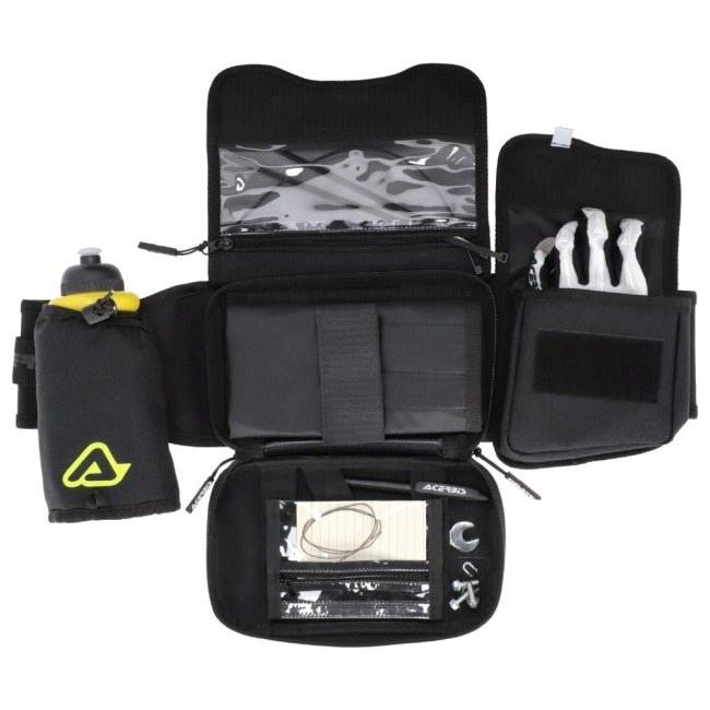 ACERBIS アチェルビス PROFILE LOGO WAIST PACK カラー：ブラック／ホワイト ウエストポーチ・ヒップバッグ バッグ | ACERBIS | 06