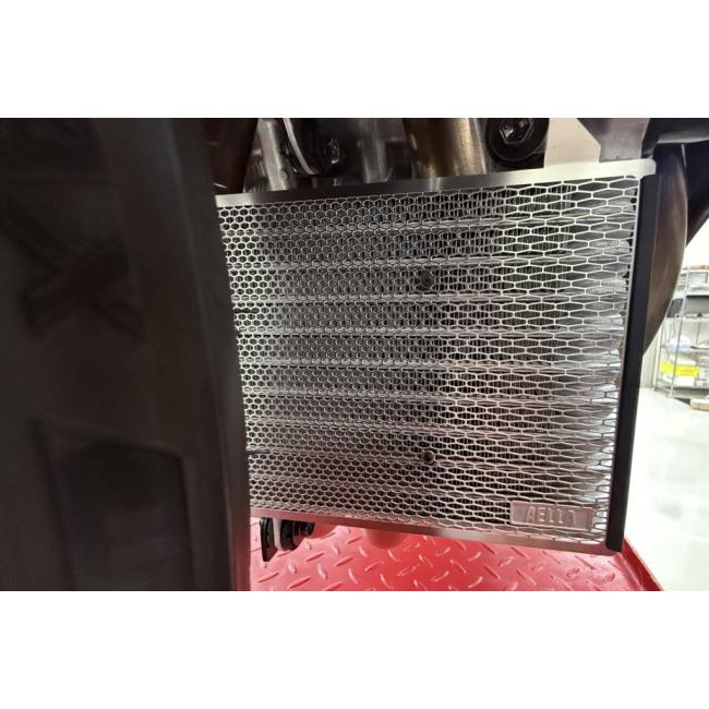 AELLA アエラ ラジエター＆オイルクーラープロテクターセット(ハヤブサ hayabusa) カラー：ブラック(電解研磨・酸化発色処理) HAYABUSA SUZUKI スズキ 冷却関連の画像