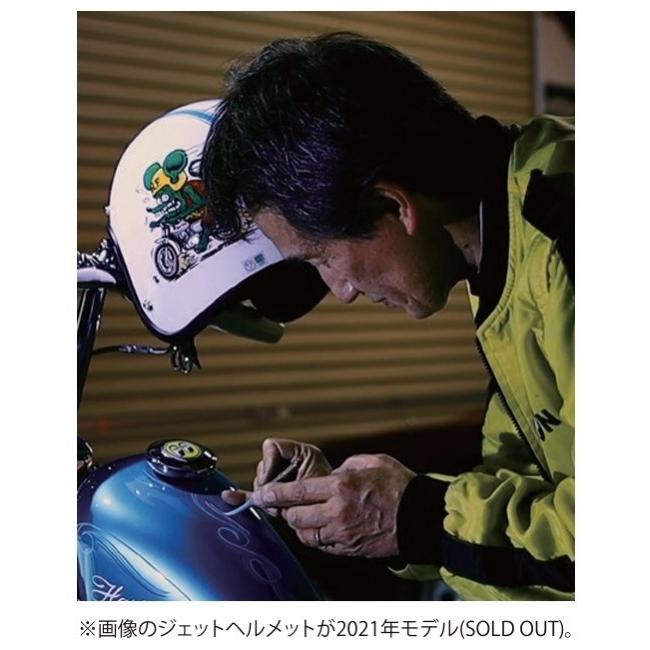 DIN MARKET ディンマーケット RAT FINK 2024 GT-750 フルフェイスヘルメット MARKET×MOONEYES×ラットフィンク ジェットヘルメット サイズ：L (59cm-60cm) | DIN MARKET | 12