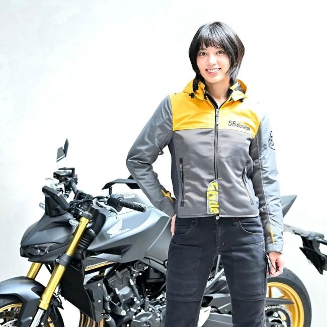 値下げ済56design 56デザイン ハーフメッシュジャケット　バイク　ウェア 56design（56デザイン） HALF MESH PARKA EVO 2 サイズ：L メッシュ