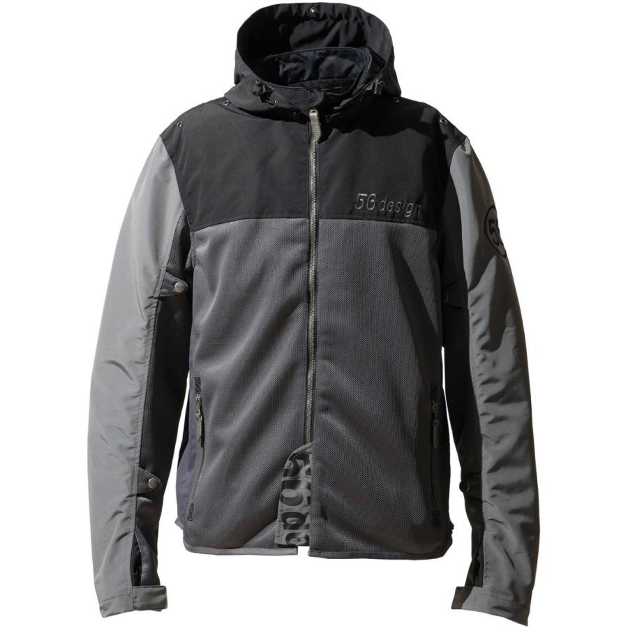 56design（56デザイン） HALF MESH PARKA EVO 2 サイズ：LL メッシュ