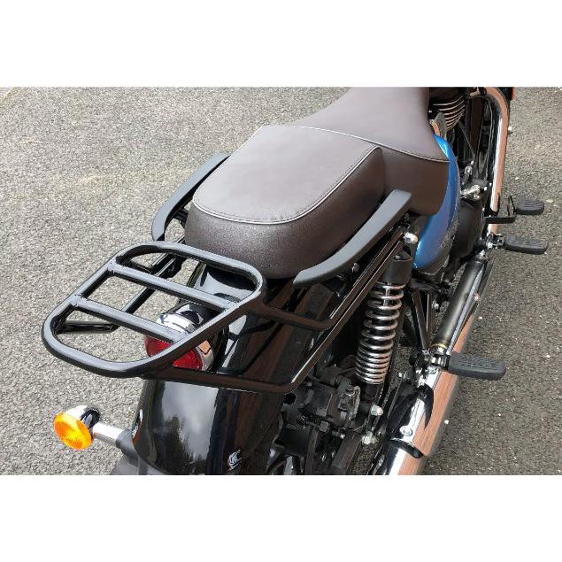 Realize MYTEC リアライズ マイテック Meteor350用 リアキャリア Meteor 350 Fireball ROYAL ENFIELD ロイヤルエンフィールド 外装の画像