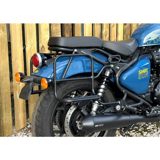 Realize MYTEC リアライズ マイテック ショットガン650 サイドキャリア SHOTGUN 650 ROYAL ENFIELD ロイヤルエンフィールド リアキャリア 外装の画像