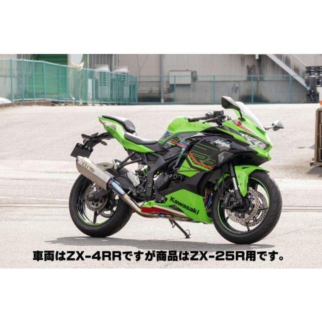 確認用 OVER オーヴァー TT-Formula RS フルチタン 4-2-1 Ninja ZX-25R SE