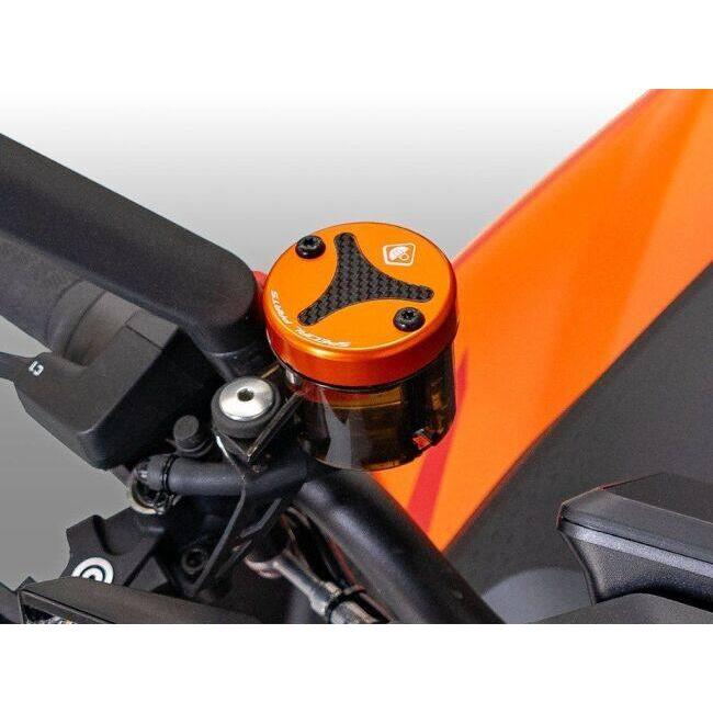 DUCABIKE (DBK) ドゥカバイク (ディービーケー) フルードタンクキャップ カラー：オレンジ DUCATI ドゥカティ KTM MOTOGUZZI モトグッチ ブレーキの画像