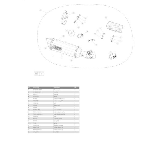 AKRAPOVIC アクラポビッチ 政府認証マフラー スリップオンラインマフラー ZX-6R KAWASAKI カワサキ スリップオンマフラー マフラー | AKRAPOVIC | 04