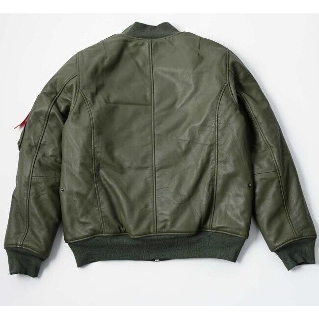 RIDEZ ライズ MOTO MA-1 JACKET バイク用 レザージャケット サイズ：XL ジャケット アパレル | RIDEZ（バイク） | 04