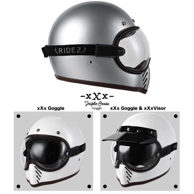 RIDEZ ライズ TRIPLE CROSS GOGGLE ゴーグル アパレル | RIDEZ（バイク） | 06
