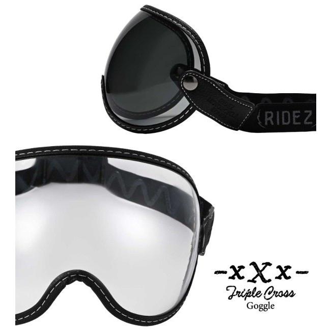 RIDEZ ライズ TRIPLE CROSS GOGGLE ゴーグル アパレル | RIDEZ（バイク） | 05