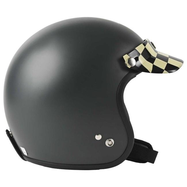 RIDEZ ライズ Duckhill Peak Visor バイク用バイザー カラー：Checker ジェットヘルメット ヘルメットバイザー ヘルメット | RIDEZ（バイク） | 03