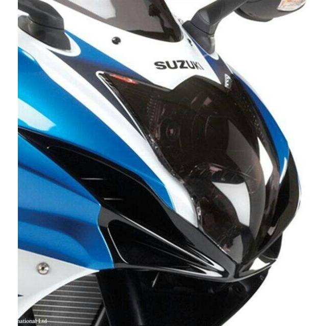 POWERBRONZE ヘッドライトレンズシールド カラー：ブラック GSX-R600 GSX-R750 SUZUKI スズキ 外装 | ブランド登録なし