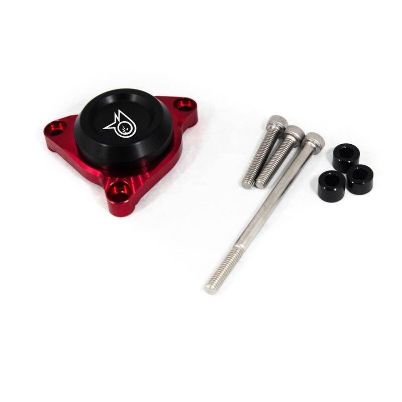 PIRANHA ピラニア Oli filter cover CNC MT-15/M-SLAZ/XSR-155/R-15/WR-155 カラー：Red M-SLAZ MT-15 WR-155 XSR-155 YZF-R15 YAMAHA ヤマハ エンジンパーツ | ブランド登録なし