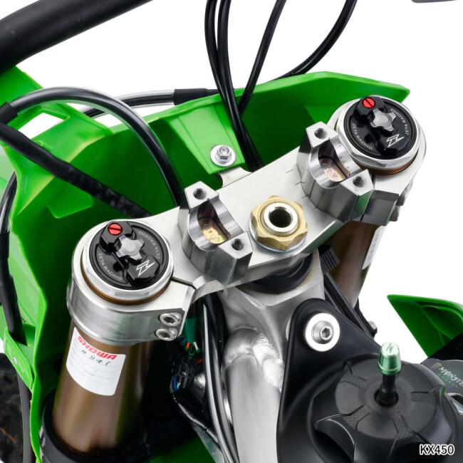 ZETA ジータ フロントフォークトップキャップ SHOWA AOS用 CRF250R