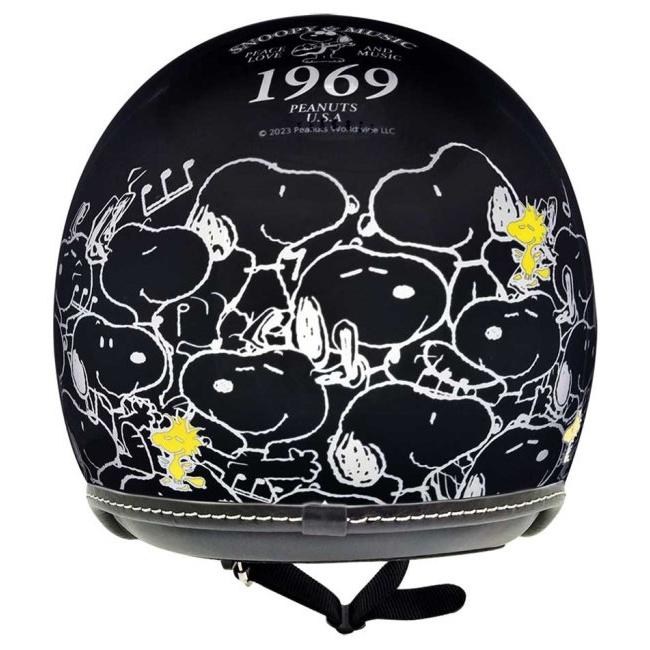 PEANUTS SNOOPY ジェットヘルメット SNJ-118 axs（アークス） AXS SNJ-118 SNOOPY スヌーピーカーニバル ジェット