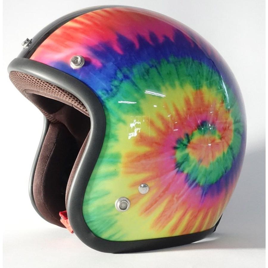 72JAM タイダイ　ジェットヘルメット　フリーサイズ 72JAM JET HELMET 72JAM 72ジャム ジェットヘルメット TieDye タイダイ