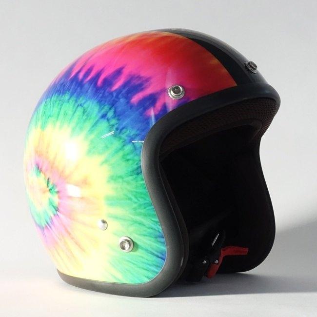 72Jam ジェットヘルメット 72JAM JET HELMET 72JAM 72ジャム ジェットヘルメット TieDye タイダイ