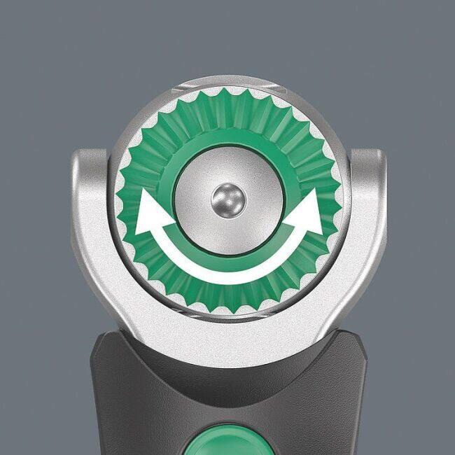 WERA ヴェラ サイクロップ 首振り式ラチェットドライバー ビット12本収納 ドライバービット ハンドツール_8
