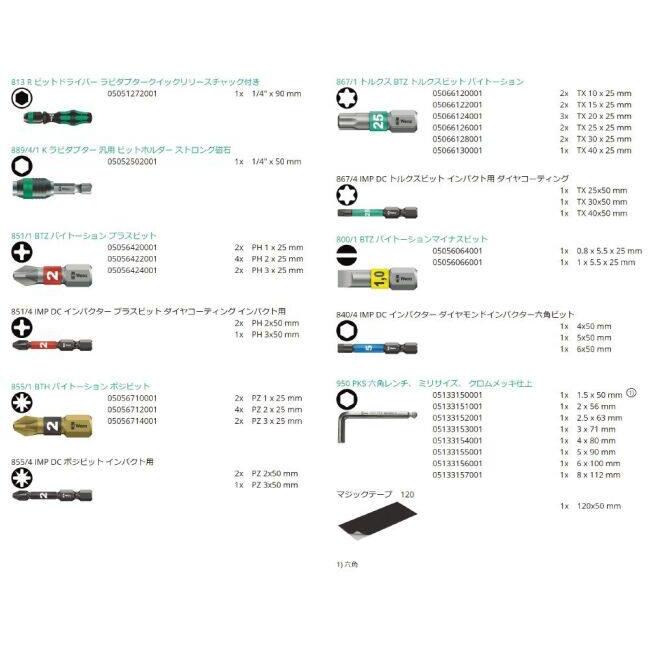 WERA ヴェラ キーレンチ付き ドライバーセット セット工具