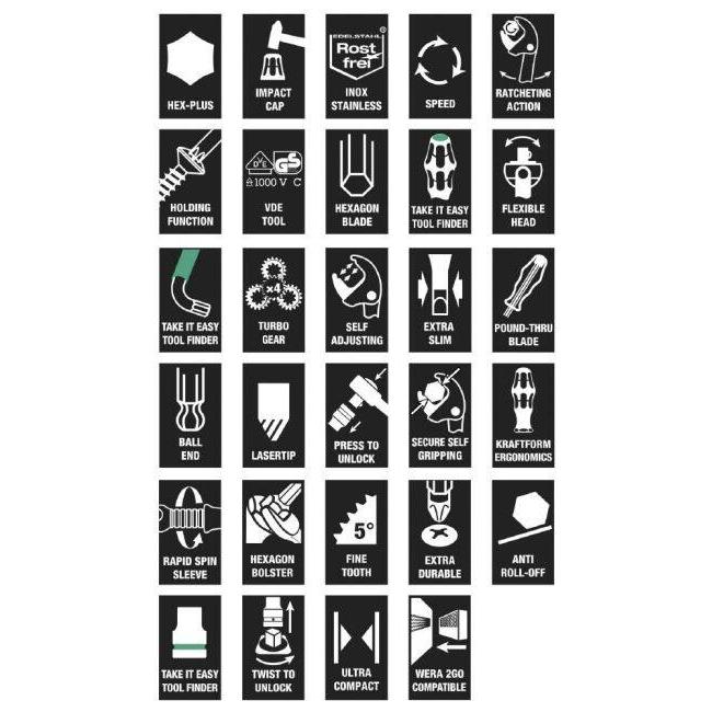 WERA ヴェラ 工具セット セット工具の画像