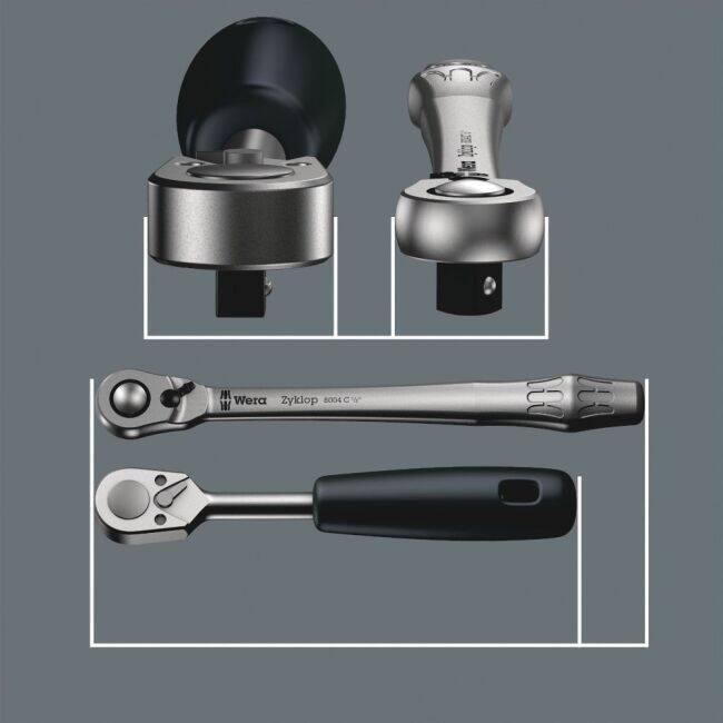 WERA ヴェラ 配管・空調用ツールセット 36点 ツールバック付 配管・空調用ドライバーセット 19PCS セット工具の画像