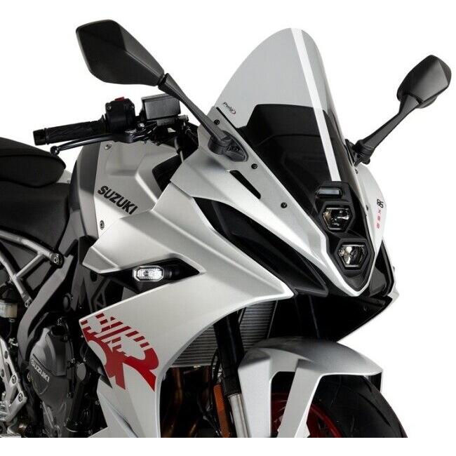 Puig プーチ レーシングスクリーン R-RACER(R-RACER SCREEN) カラー：スモーク GSX-8R SUZUKI スズキ スクリーン 外装_5