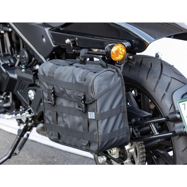 KIJIMA（キジマ） X500 HD500 X50 Saddlebag Guard LEFT BK HARLEY