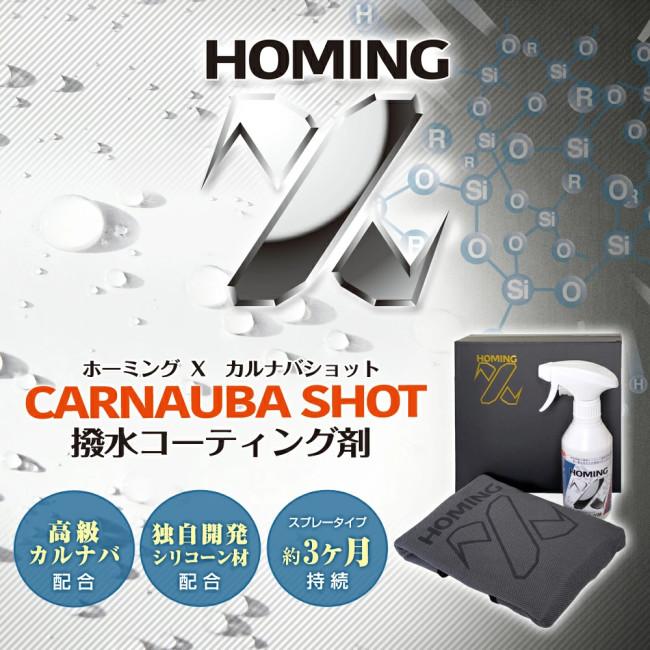 DELTA DIRECT デルタダイレクト ホーミングX カルナバショット 撥水コーティング剤／クロス／アプリケーターセット ケミカル | デルタダイレクト | 01