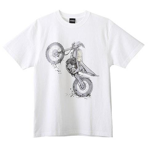 Y’S GEAR(YAMAHA) ワイズギア RY3008 デザインTシャツ TRICKER サイズ：XL(90792AE69X00) トリッカー YAMAHA ヤマハ Tシャツ アパレル | ワイズギア