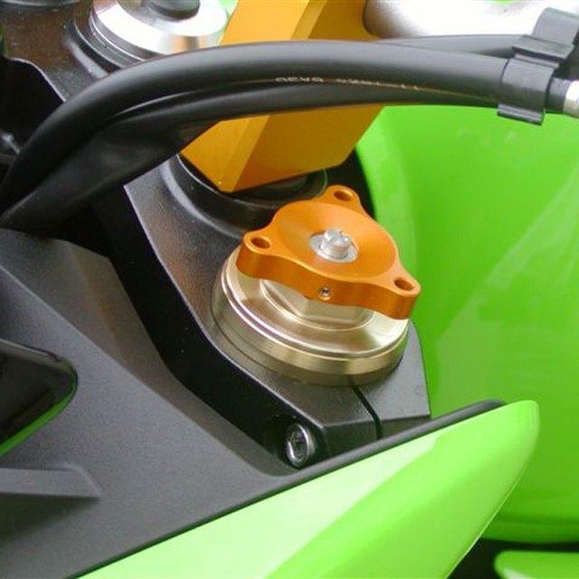 ODAX オダックス OBERON プリロードアジャスター カラー：チタン フロントイニシャルアジャスター サスペンション 足回り | Odax | 03