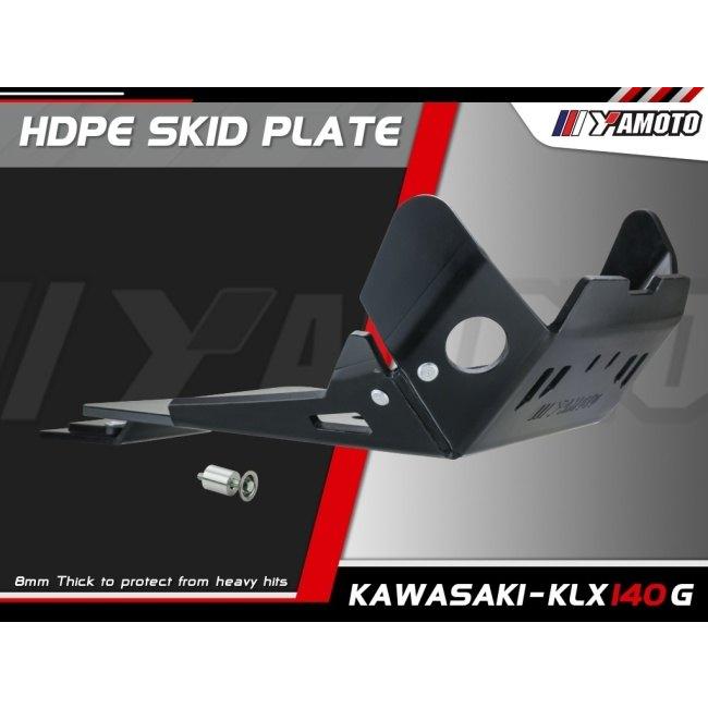 Yamoto Thailand:ヤモト タイランド Crankcase guard KLX140G/RF PE
