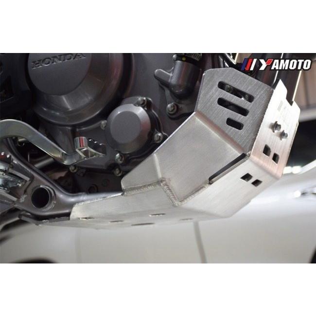 Yamoto Thailand:ヤモト タイランド Crankcase guard Skid plate CRF300L V.1 (4mm.) HONDA ホンダ クランクケースカバー エンジンパーツ エンジン_3