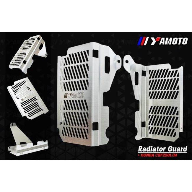 Yamoto Thailand:ヤモト タイランド Radiator Guard CRF250L/M CRF250L CRF250M HONDA ホンダ ラジエーターコアガード・オイルクーラーコアガード 冷却関連の画像