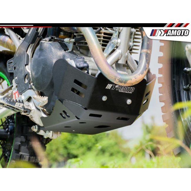 Yamoto Thailand:ヤモト タイランド Crankcase guard KLX230 V.6 (4mm.) カラー：Silver KAWASAKI カワサキ クランクケースカバー エンジンパーツ エンジン_3