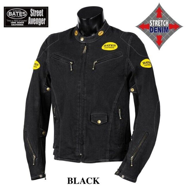 BATES ベイツ ストレッチウォッシュドデニムジャケット サイズ：M オールシーズンジャケット ジャケット アパレルの画像
