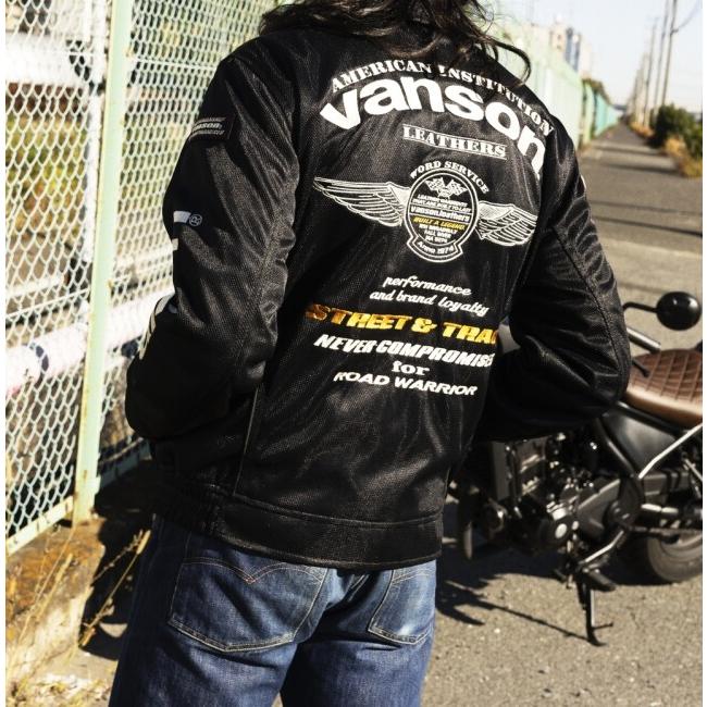 VANSON バンソン メッシュスウィングトップジャケット サイズ：3XL メッシュジャケット ジャケット アパレルの画像
