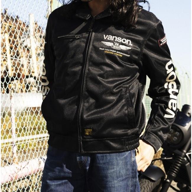 VANSON バンソン メッシュスウィングトップジャケット サイズ：3XL メッシュジャケット ジャケット アパレルの画像