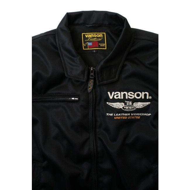 VANSON バンソン メッシュスウィングトップジャケット サイズ：3XL メッシュジャケット ジャケット アパレルの画像