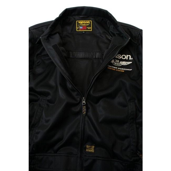 VANSON バンソン メッシュスウィングトップジャケット サイズ：3XL メッシュジャケット ジャケット アパレルの画像