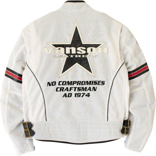 VANSON バンソン メッシュライダースジャケット サイズ：3XL