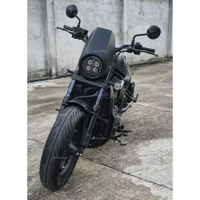 レブル1100 バイザー　カウル MaxNus マックスナス ヘッドライトバイザー レブル1100 2021