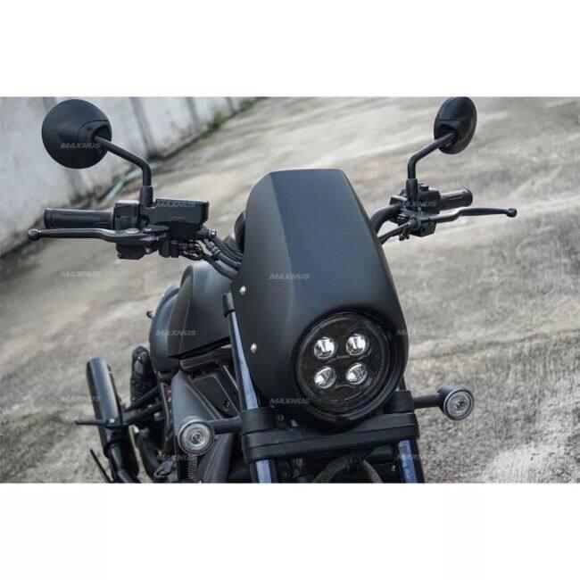 レブル1100 バイザー　カウル Amazon | 2021-2025 レブル 1100/Dct向け ウィンド スクリーン