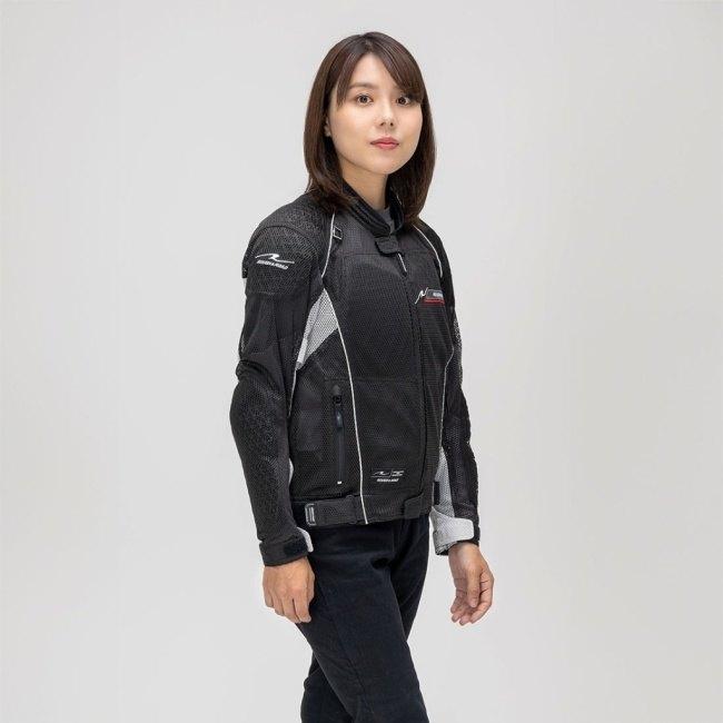 超美品 ラフ＆ロード ダイレクトメッシュジャケット 灰L ラフ＆ロード ROUGH＆ROAD ダイレクトエアメッシュジャケットFP サイズ