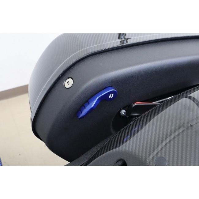 SPEEDRA スピードラ サドルバッグラッチレバー カラー：ブルー FXLRST ローライダーST FLSB スポーツグライド HARLEY-DAVIDSON ハーレーダビッドソン_1