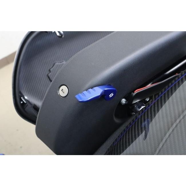 SPEEDRA スピードラ サドルバッグラッチレバー カラー：ブルー FXLRST ローライダーST FLSB スポーツグライド HARLEY-DAVIDSON ハーレーダビッドソン_2