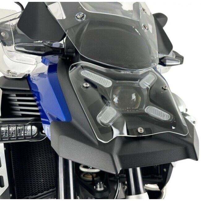 WRS ダブリューアールエス ヘッドライト用プロテクターレンズ カラー：クリア R 1300 GS ADVENTURE BMW ヘッドライトレンズシールド 外装 | WRS | 01