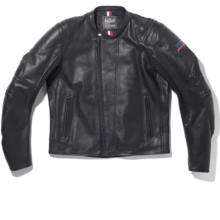 未使用級✨ KADOYA パンチング ライダース BRAWLER-2 PL XL カドヤ（KADOYA） BRAWLER-2 PL [K'S LEATHER＆K'S PRODUCT] サイズ：L