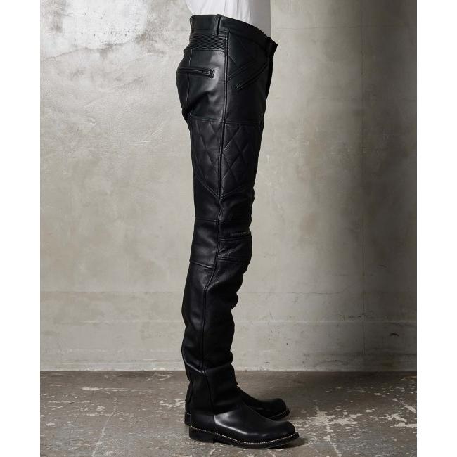 カドヤ（KADOYA） BRAWLER PANTS-STEALT [K'S LEATHER＆K'S PRODUCT