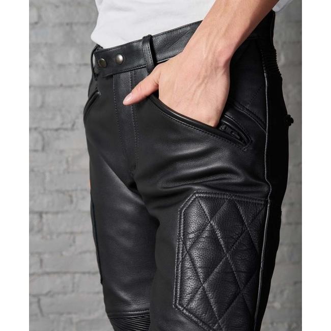 カドヤ（KADOYA） BRAWLER PANTS-STEALT [K'S LEATHER＆K'S PRODUCT